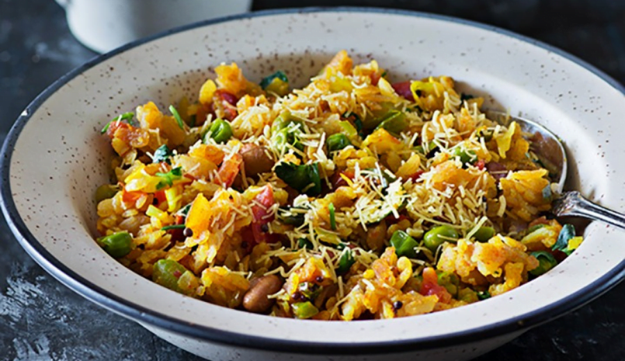 mixed vegetable poha recipe in hindi