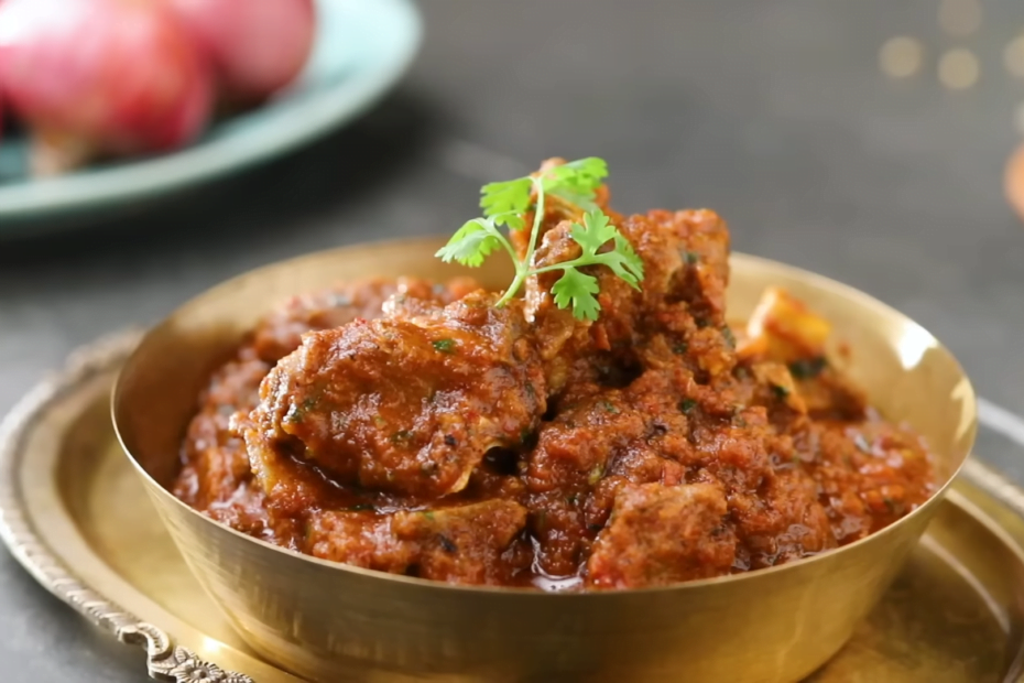 Kolhapuri Sukha Mutton recipi in hindi