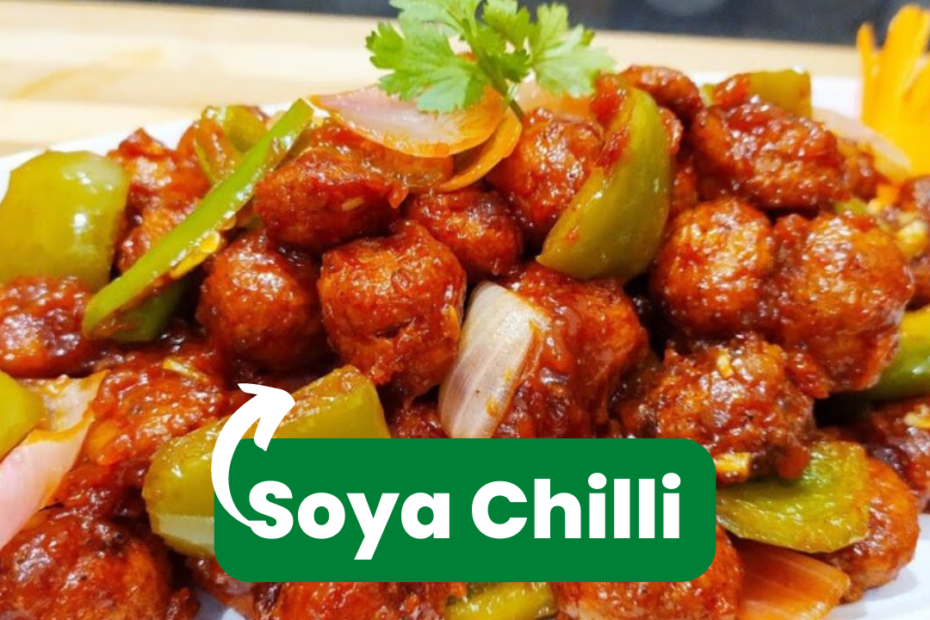 Soya Chilli Recipe in hindi