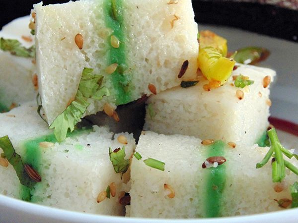 Gujarati Instant Sandwich Dhokla